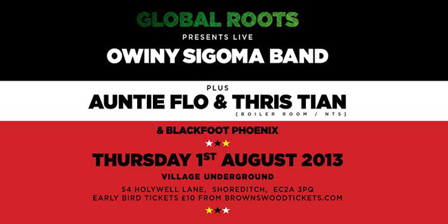 PREVIEW: Global Roots presents Owiny Sigoma Band